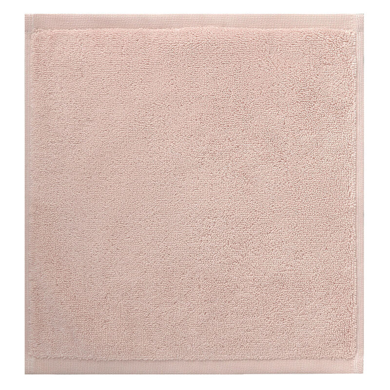 Washcloth Argile Pink 12"x12" 100% cotton, , hi-res image number 0